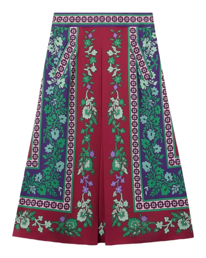 La DoubleJ Santa Monica floral maxi skirt - Rot Rot