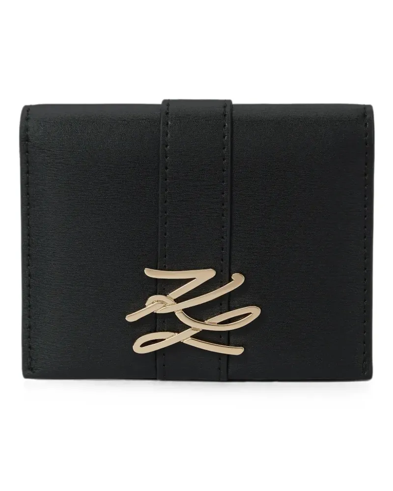 Karl Lagerfeld K/Autograph Kartenetui - Schwarz Schwarz
