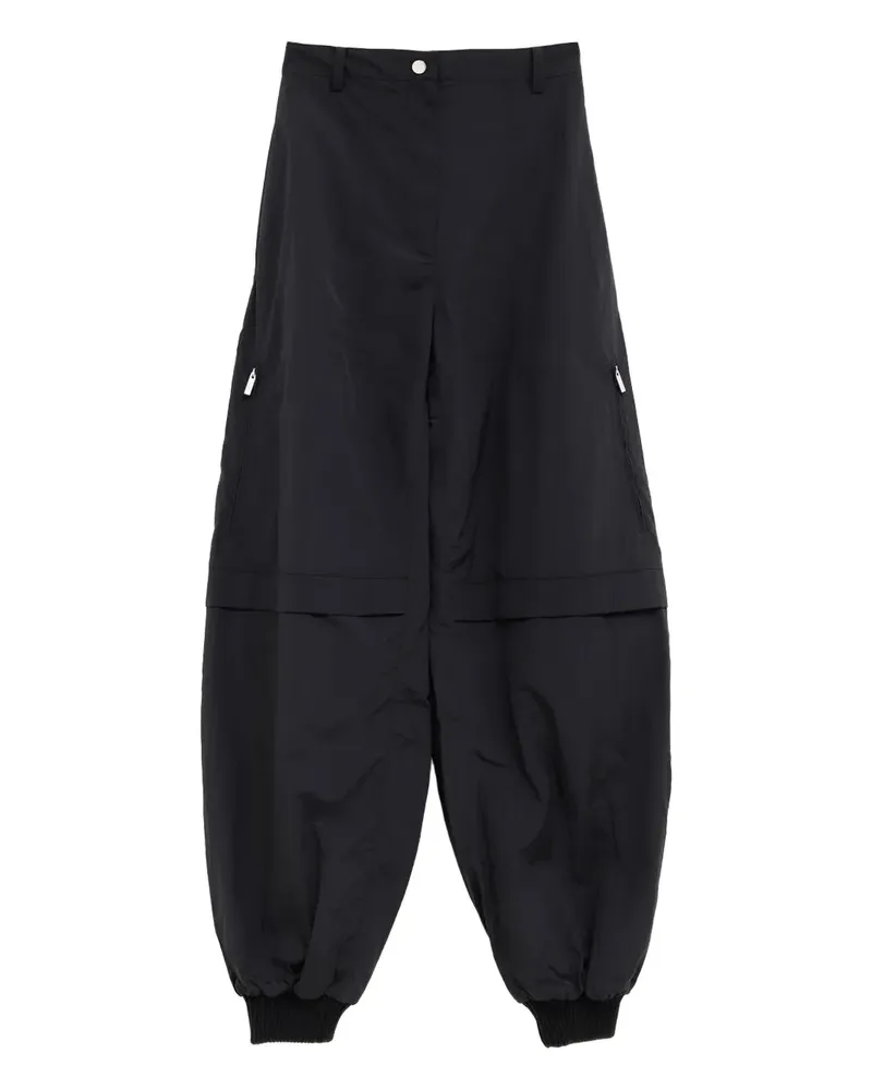 Jacquemus zip-pocket balloon trousers - Schwarz Schwarz