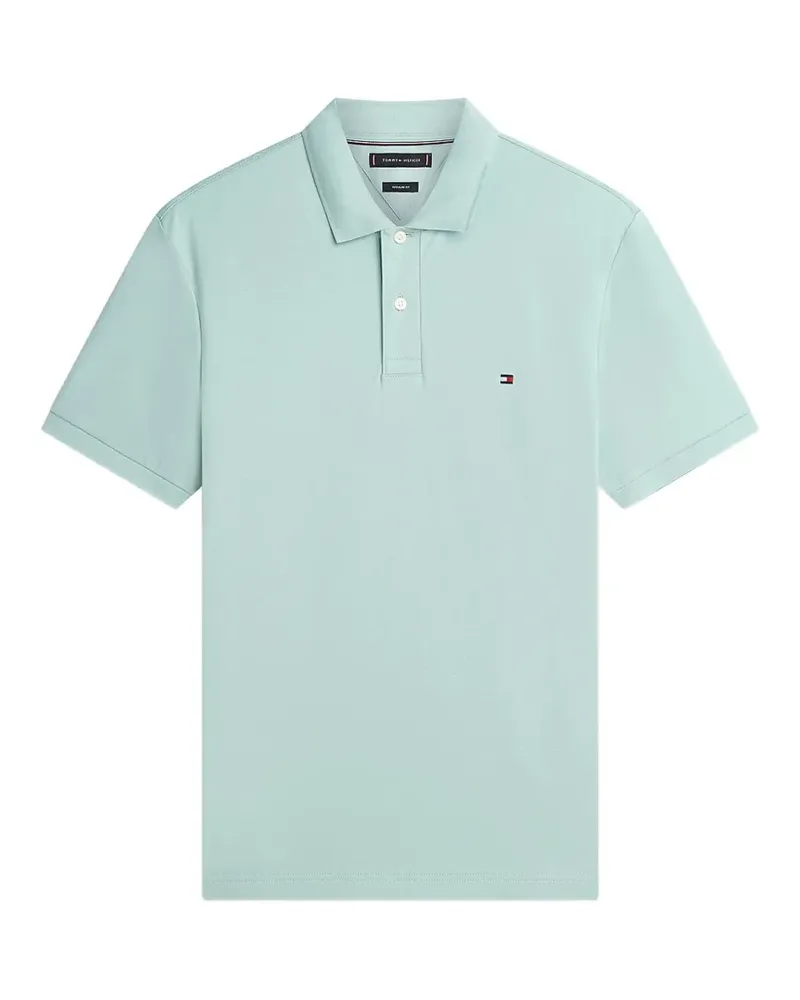 Tommy Hilfiger Poloshirt mit Logo-Stickerei - Grün Grün