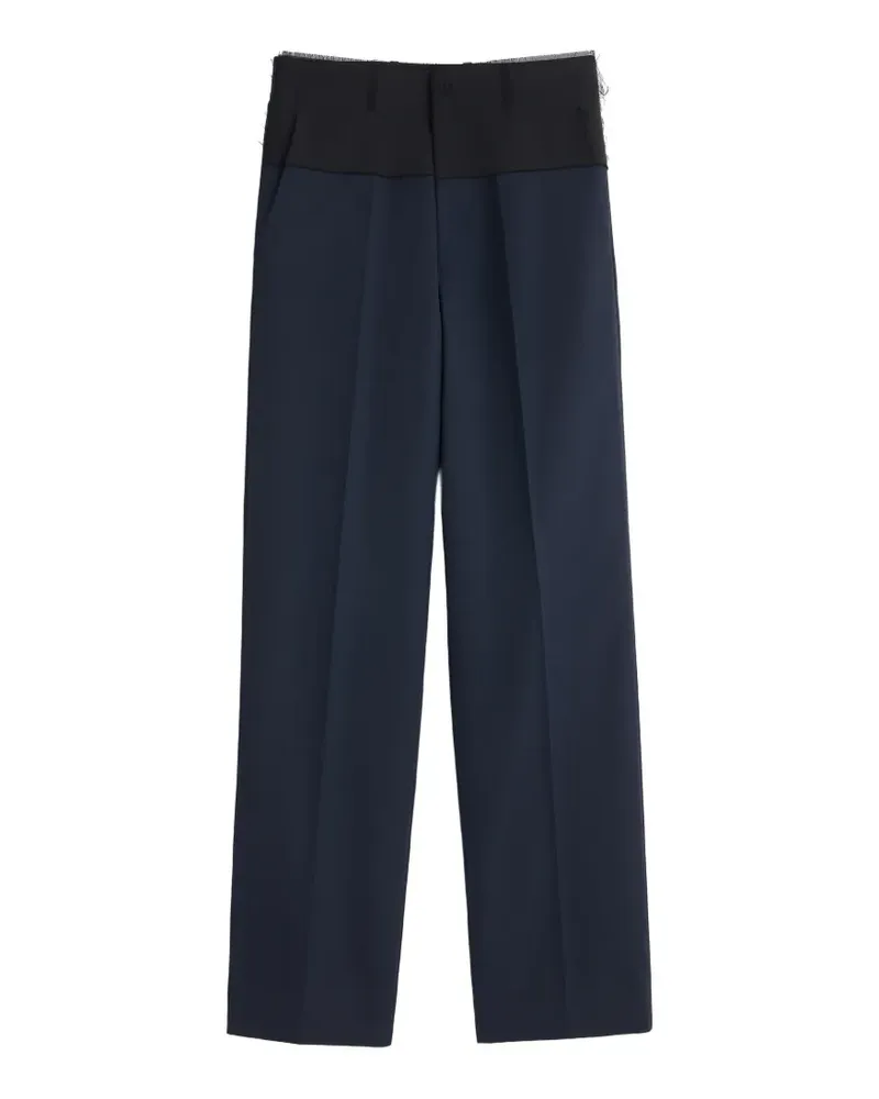 Maison Margiela Hose mit Einsätzen - Blau Blau