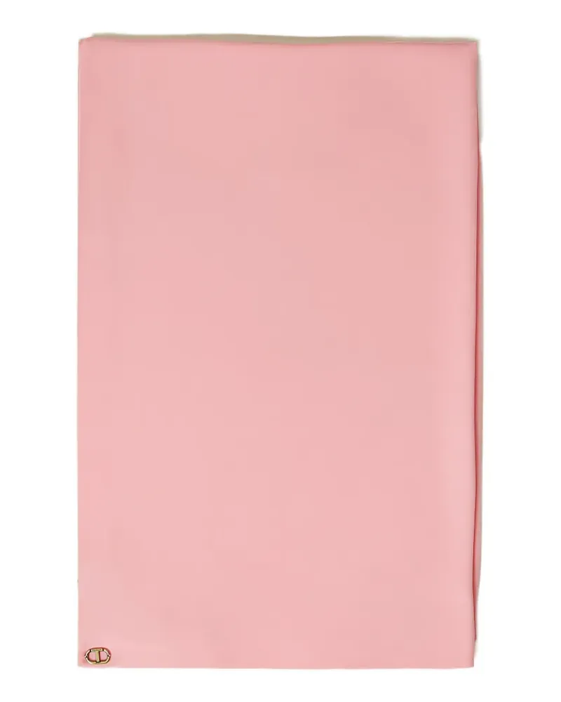 Twin-Set Doubled Georgette scarf - Rosa Rosa