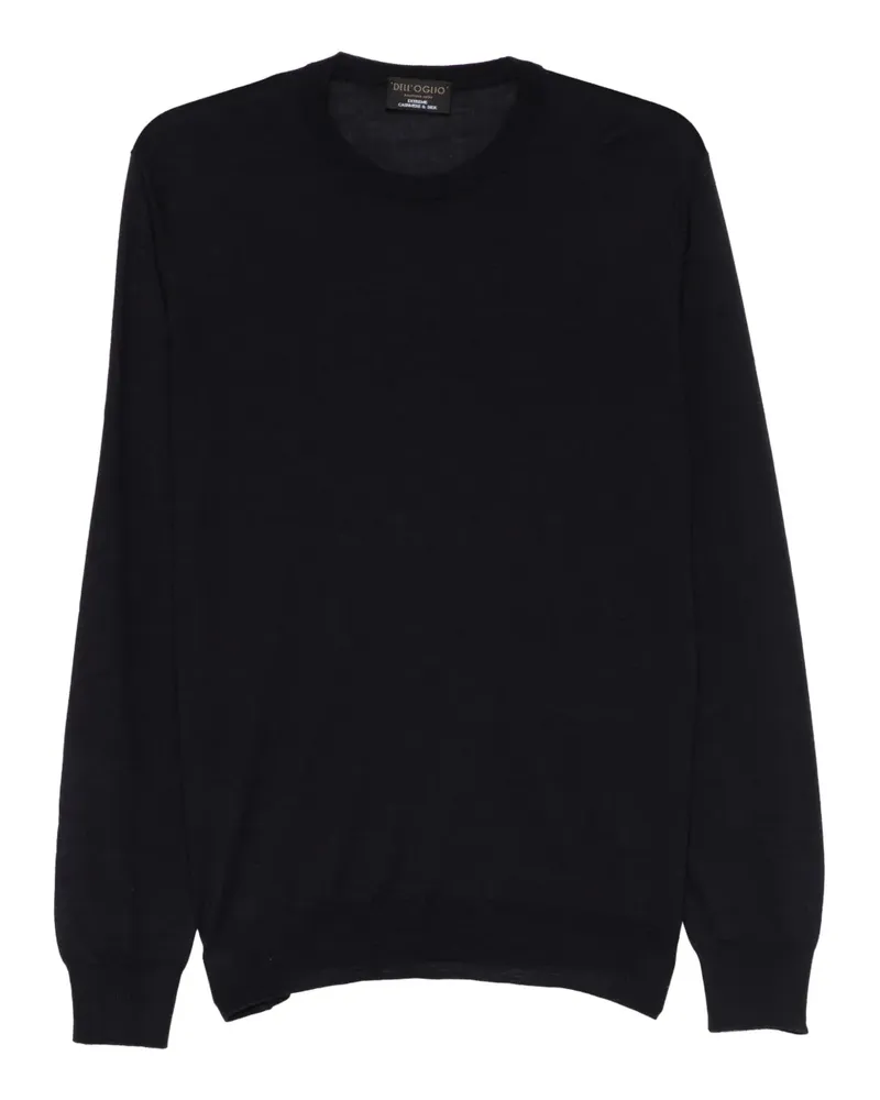 Dell'oglio Pullover mit rundem Ausschnitt - Blau Blau