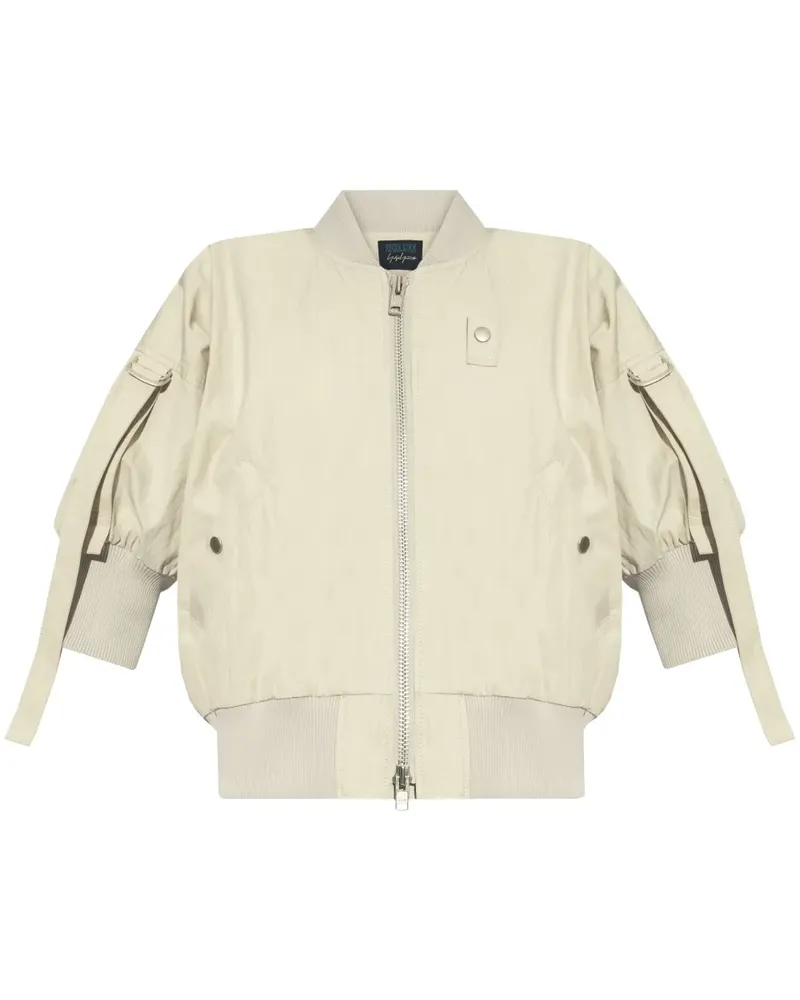 Yohji Yamamoto Jacke mit Riemendetail - Nude Nude
