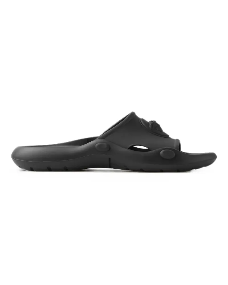 Versace Nettuno rubber slides - Schwarz Schwarz