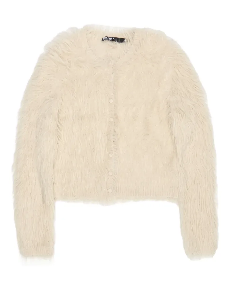 BIMBA Y LOLA Jacke mit Knöpfen - Nude Nude