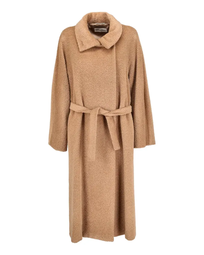 Max Mara belted coat - Nude Nude