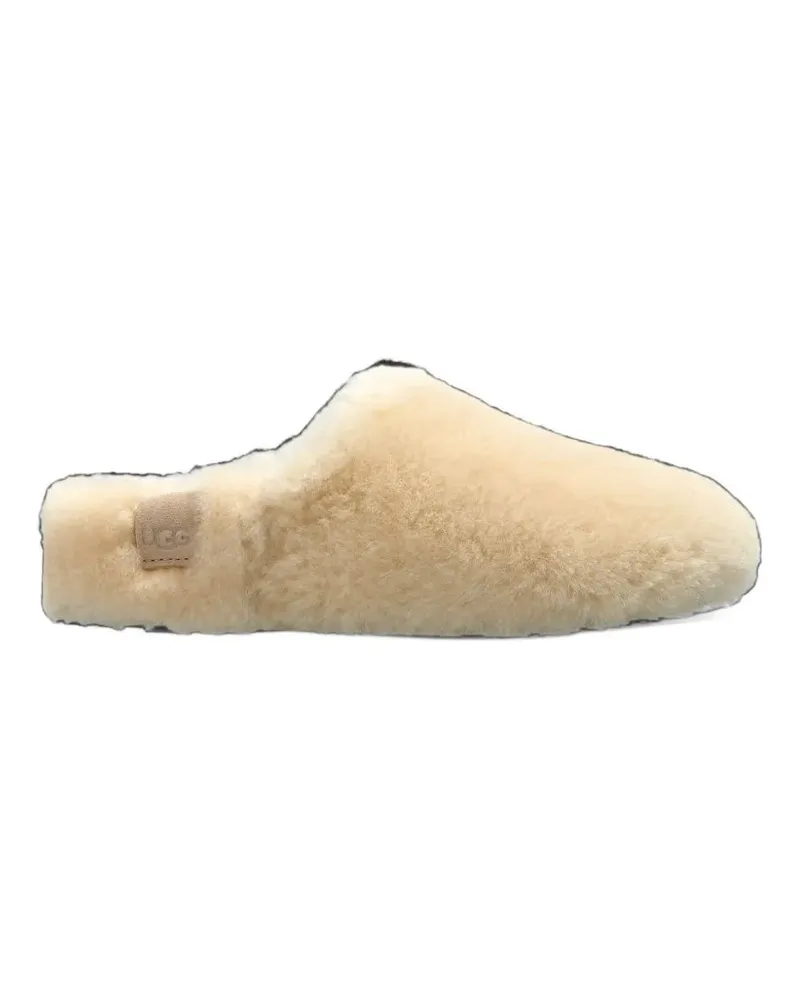 UGG Elea fluffed slip-ons - Nude Nude