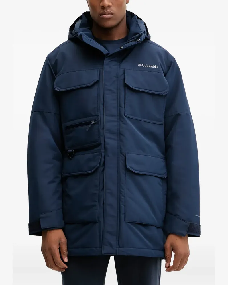 Columbia Sportswear Company pocketed hooded jacket - Blau Blau