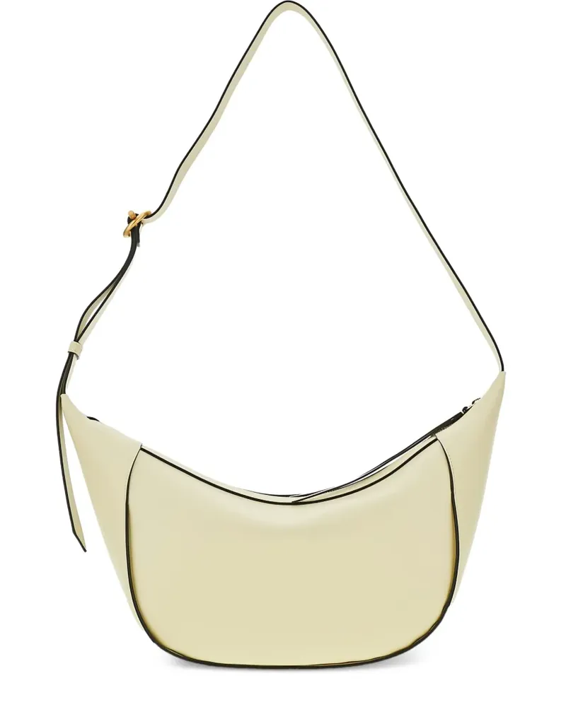 WANDLER Abgerundete Maggie Schultertasche - Nude Nude
