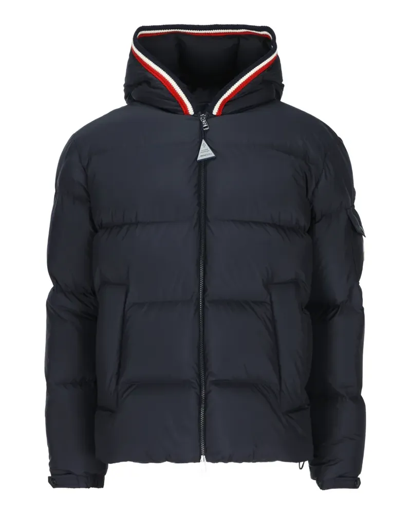 Moncler Lacroid Daunenjacke mit Kapuze - Blau Blau