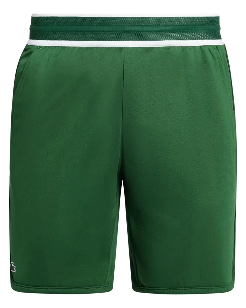 Lacoste Joggingshorts mit Stickerei - Grün Grün