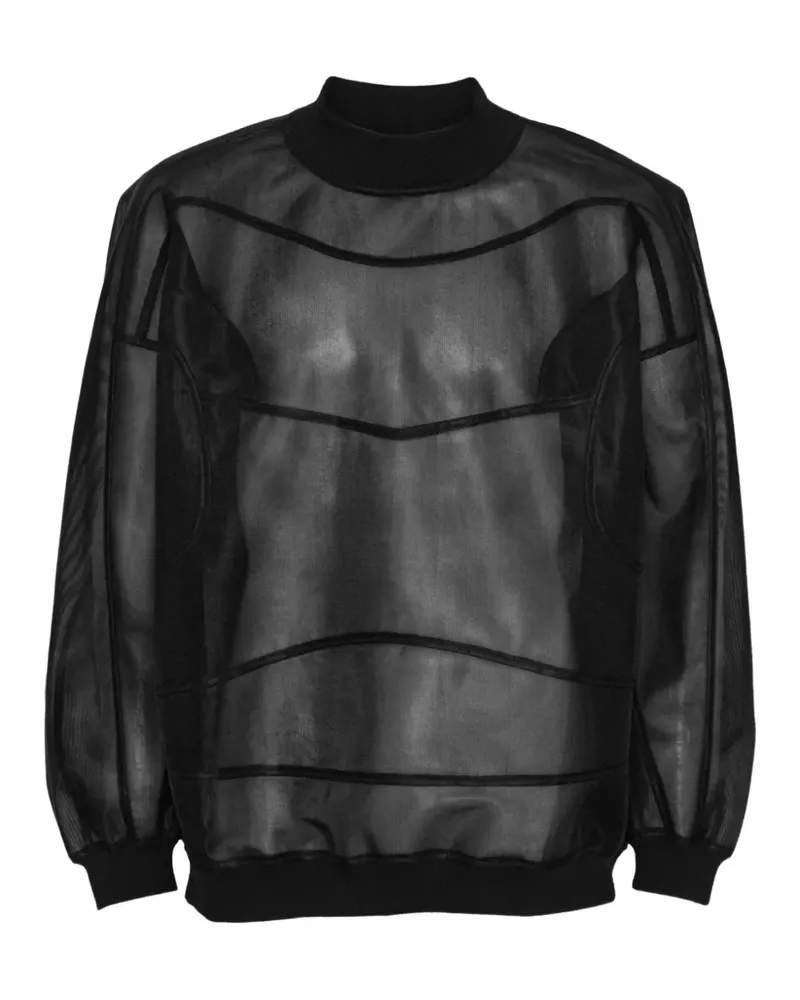 Henrik Vibskov Abstract Frog Sweatshirt - Schwarz Schwarz