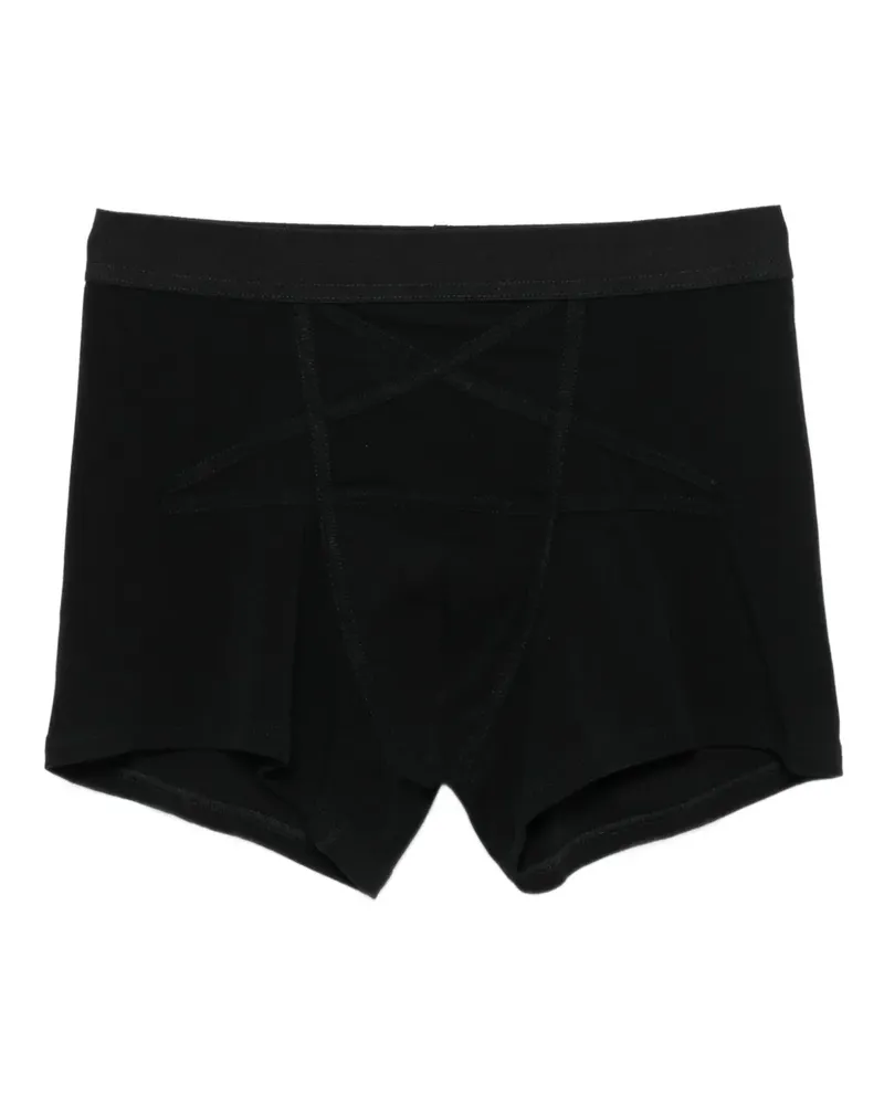 Rick Owens Boxershorts aus Baumwollstretch - Schwarz Schwarz