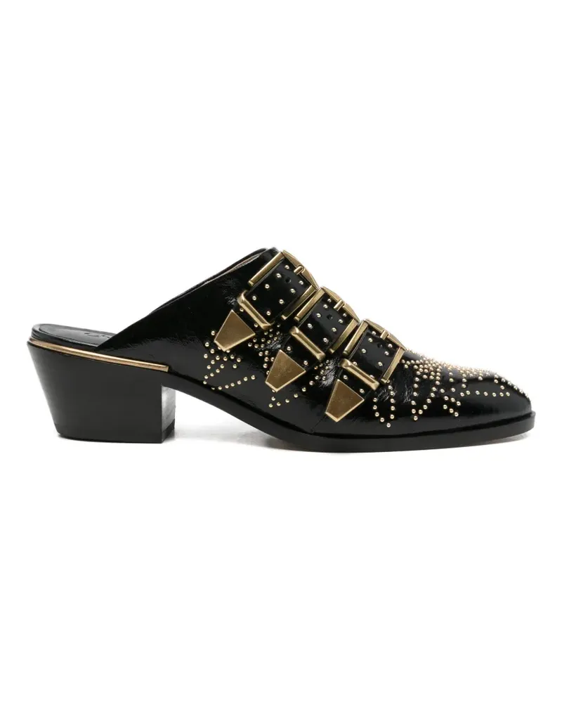 Chloé Susanna studded mules - Schwarz Schwarz