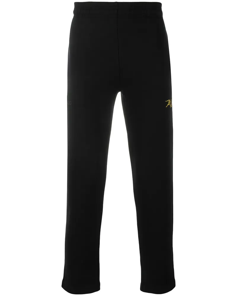 Kenzo Jogginghose mit Tiger-Patch - Schwarz Schwarz
