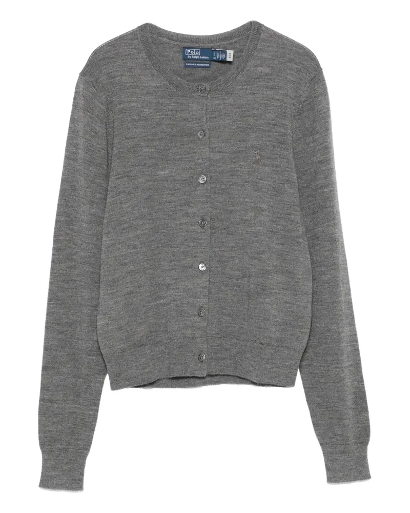Ralph Lauren button-front wool cardigan - Grau Grau