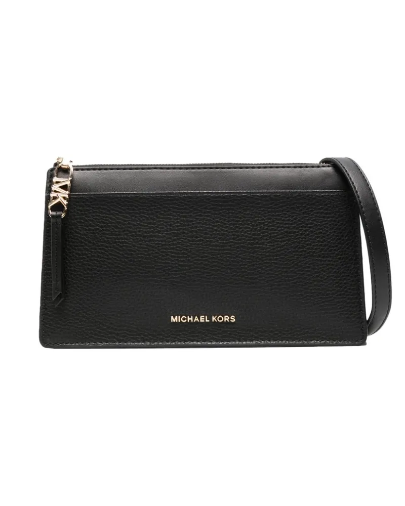 Michael Kors Umhängetasche mit Logo - Schwarz Schwarz