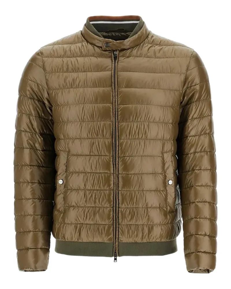 Herno quilted zip-up jacket - Grün Grün
