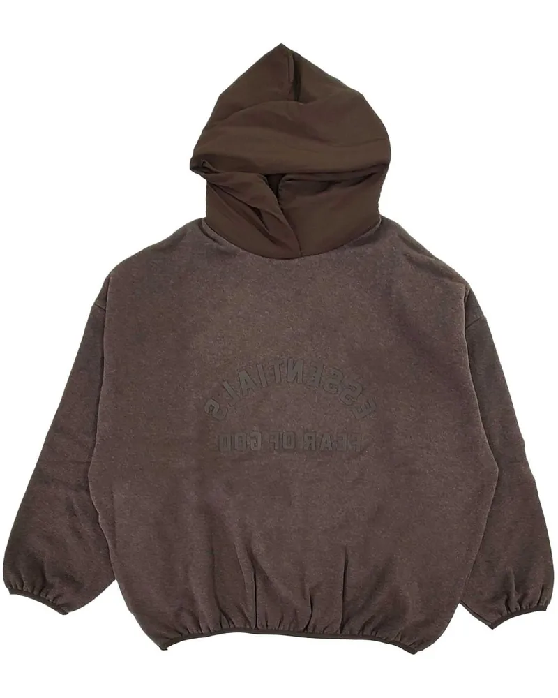 Fear of God Sweatshirt mit Logo-Patch - Braun Braun