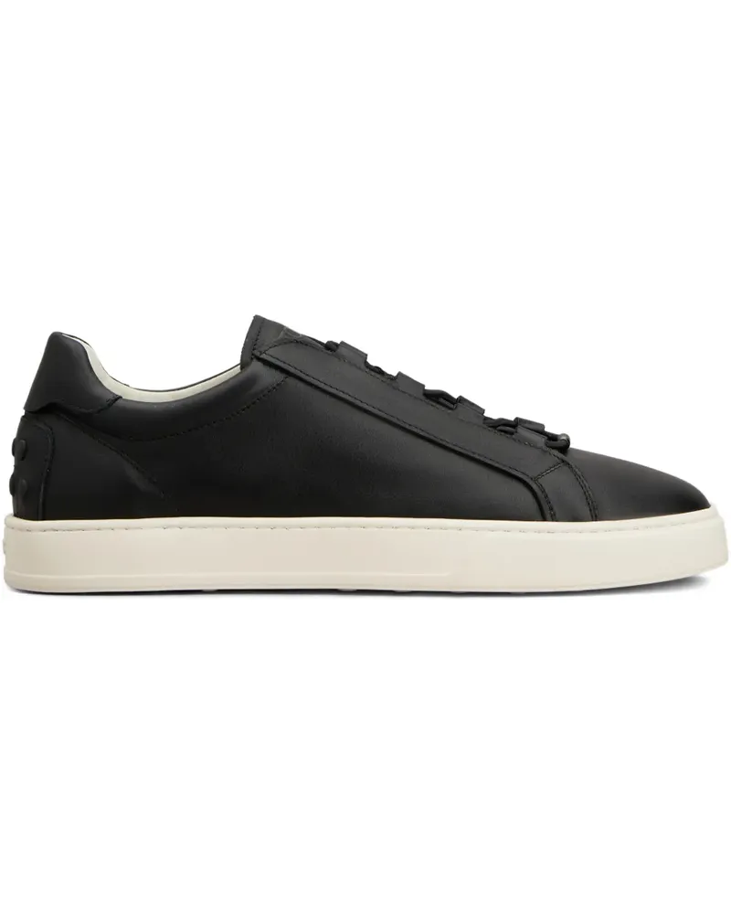 TOD'S Sneakers aus Leder - Schwarz Schwarz