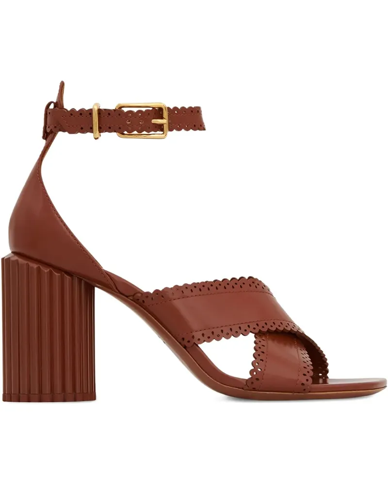 Zimmermann Eddie Sandalen 85mm - Braun Braun