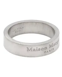 Maison Margiela Ring mit Logo-Gravur Silber