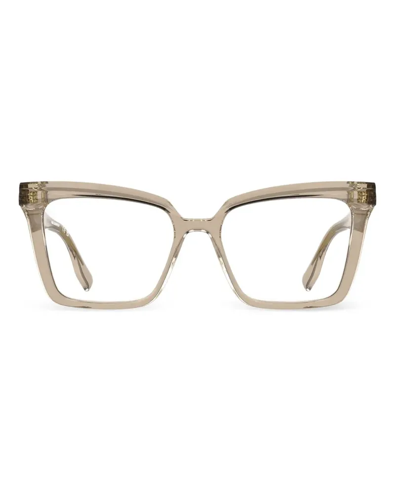 Karl Lagerfeld Brille mit Cat-Eye-Gestell - Nude Nude