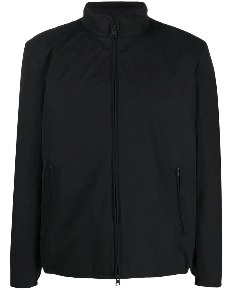 Woolrich Gefütterte Jacke mit Reißverschluss - Schwarz Schwarz