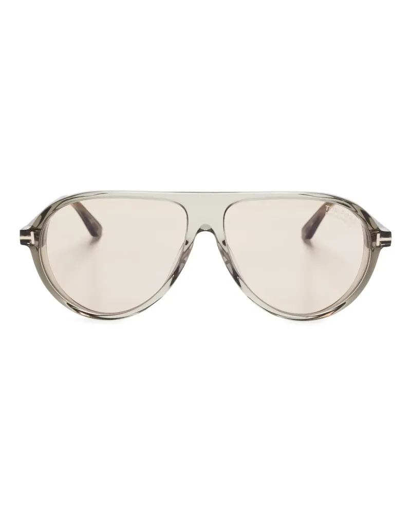 Tom Ford Klassische Pilotenbrille - Grau Grau