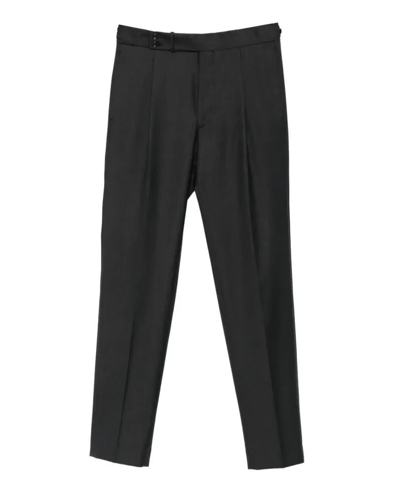 Tagliatore Brandon pleated-front tailored trousers - Grau Grau