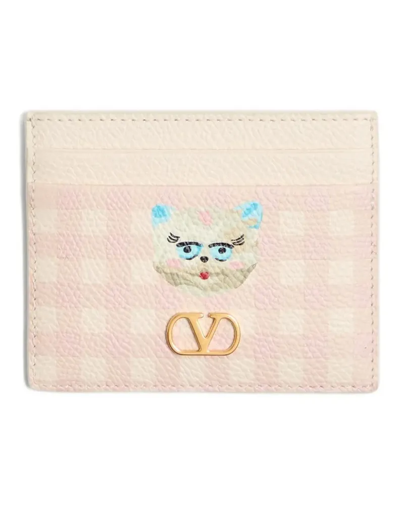 Valentino Garavani Le Chat de la Maison Kartenetui - Nude Nude