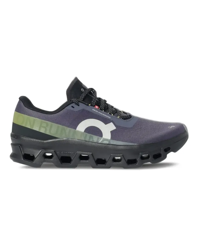 ON Cloudmster 1 Mesh-Sneakers - Schwarz Schwarz