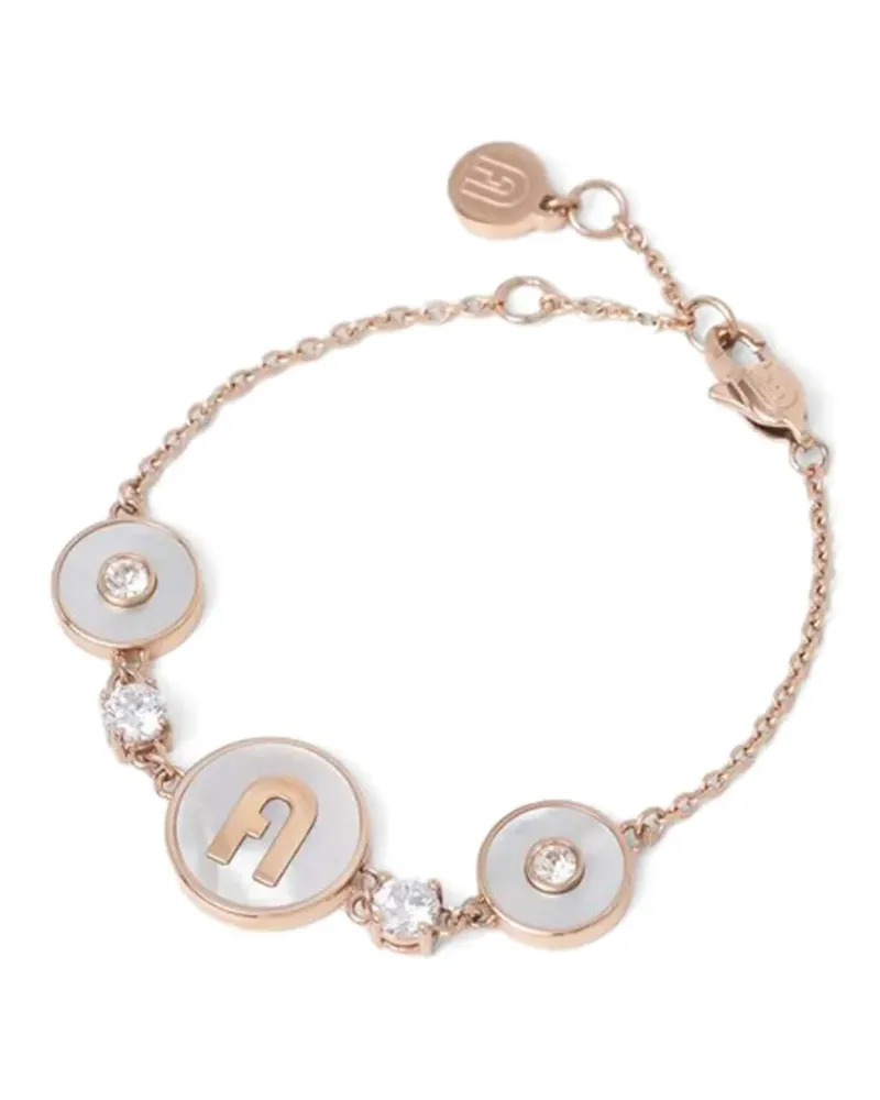 Furla logo charm bracelet - Rosa Rosa