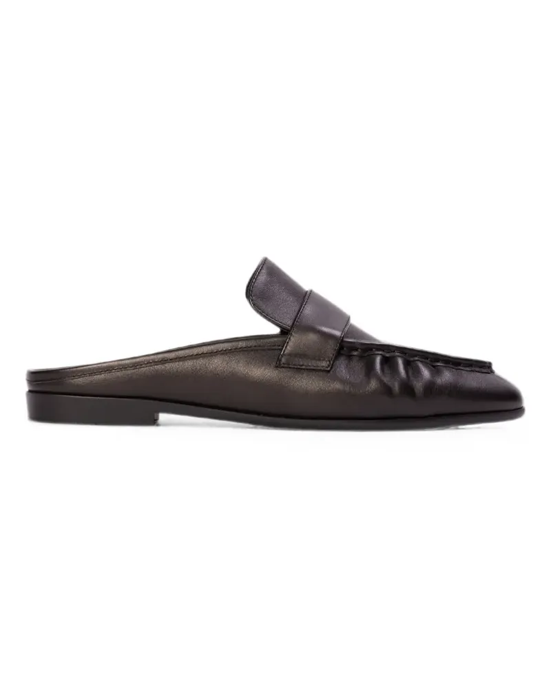 BLACK SUEDE STUDIO Gabby Mules - Schwarz Schwarz