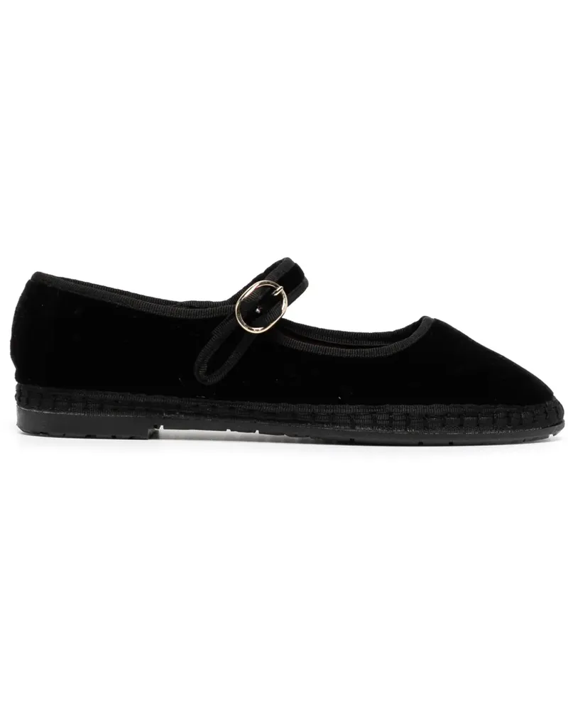 FLABELUS Antonia Ballerinas - Schwarz Schwarz