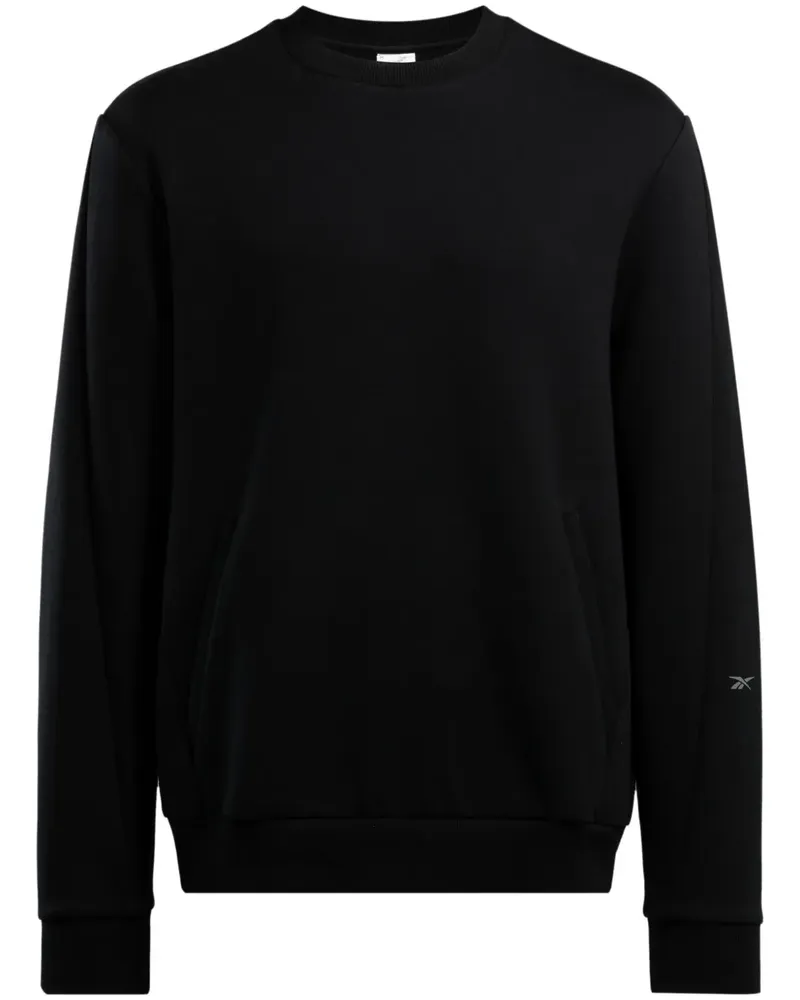Reebok Active Collective Hoodie mit Rundhalsausschnitt - Schwarz Schwarz
