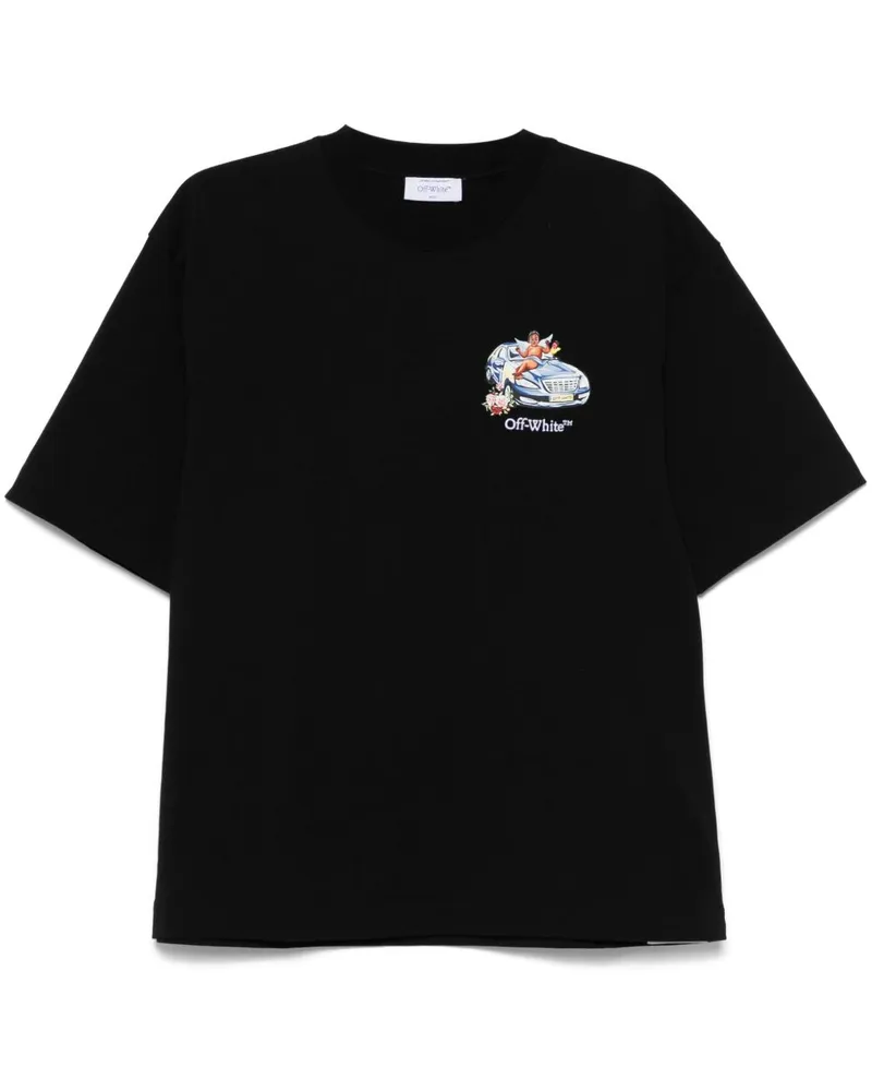 OFF-WHITE Fresco Arrow Skate T-Shirt - Schwarz Schwarz