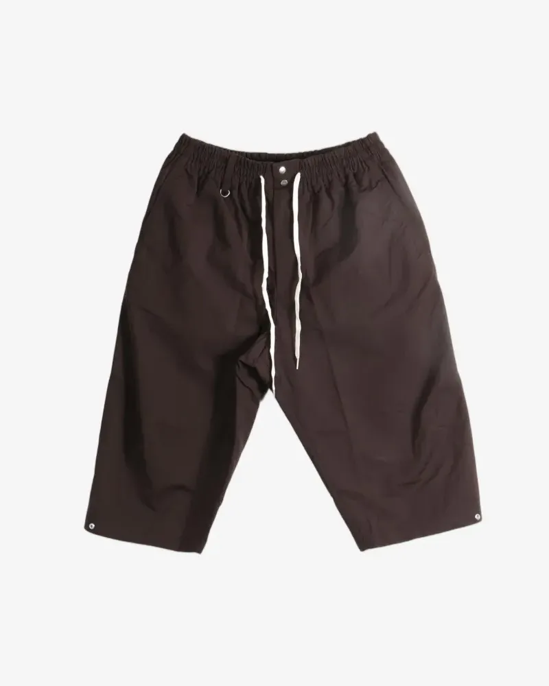 Wales Bonner x Y-3 logo-print drawstring trousers - Braun Braun