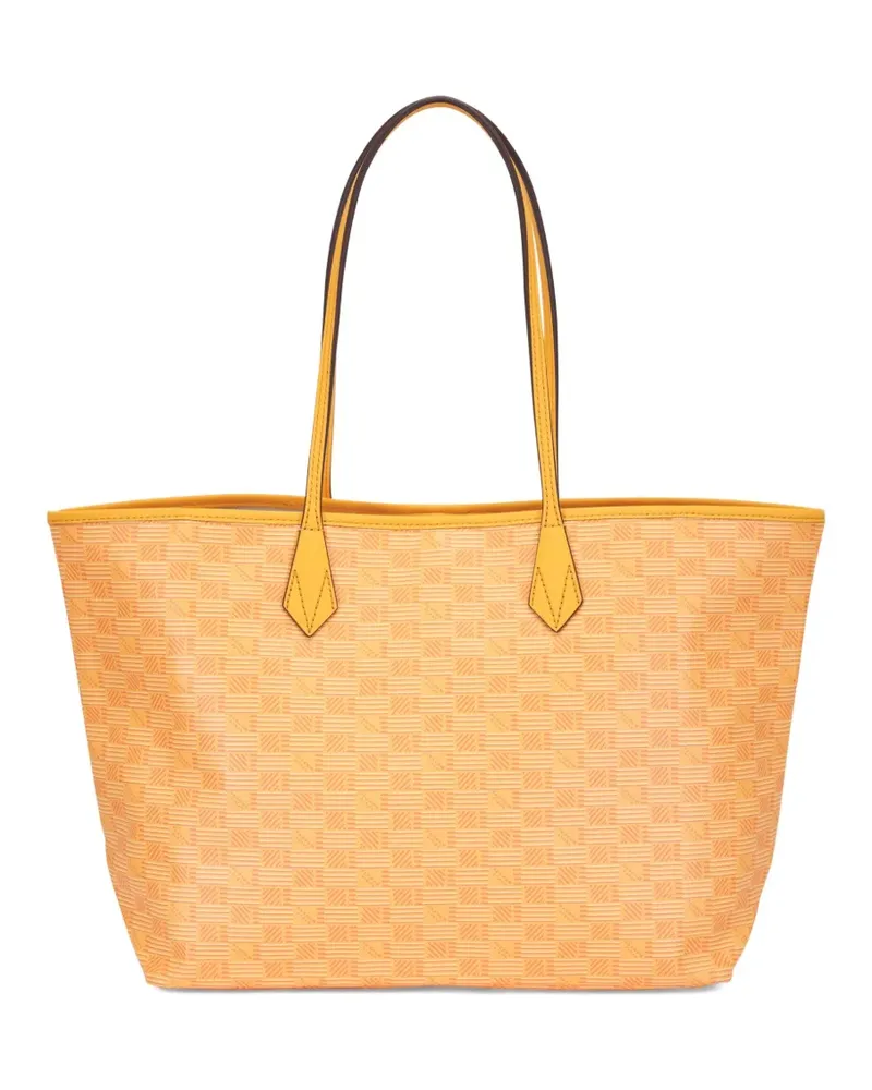 Moreau Paris Tote Bag aus Monogramm-Canvas - Orange Orange