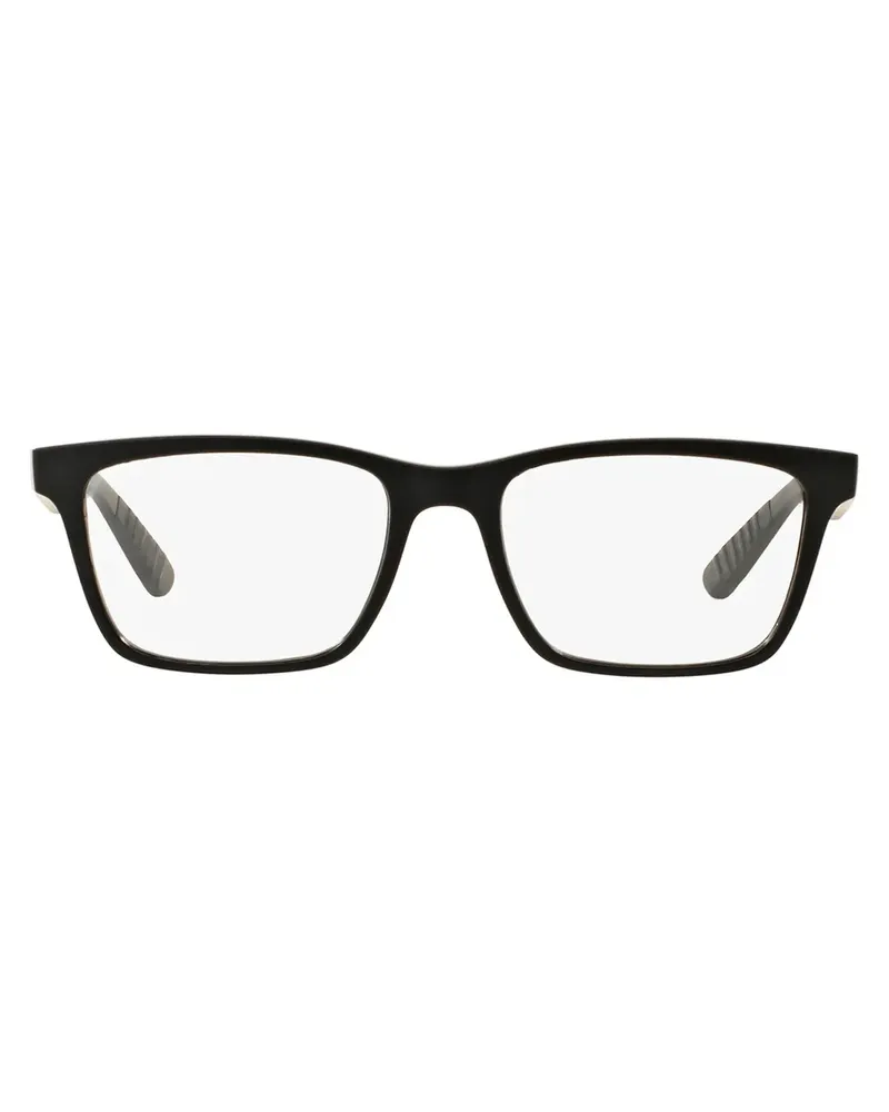 Ray Ban rectangle-frame glasses - Schwarz Schwarz