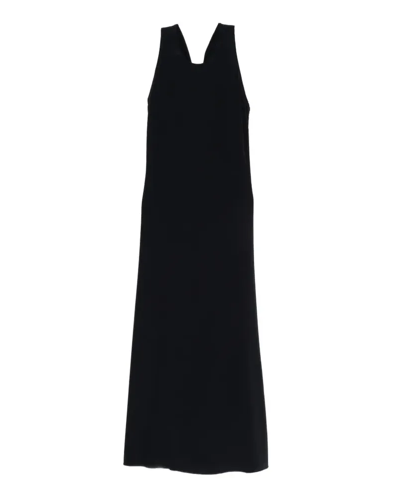 ASPESI halter-neck maxi dress - Blau Blau
