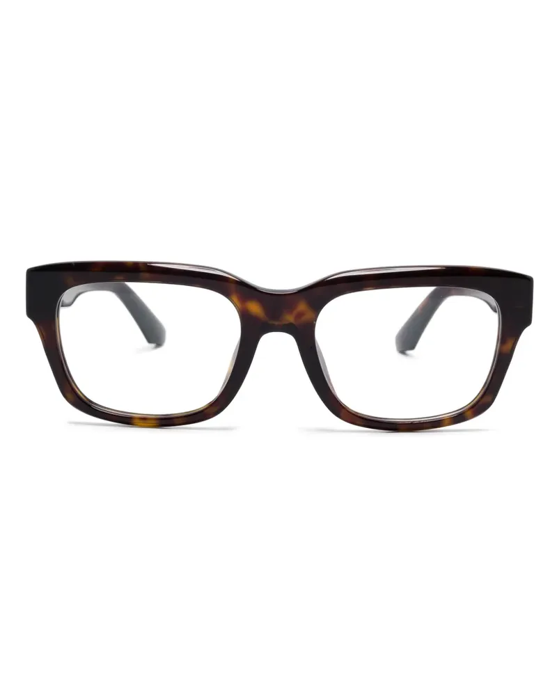 Dolce & Gabbana Brille mit eckigem Gestell - Braun Braun