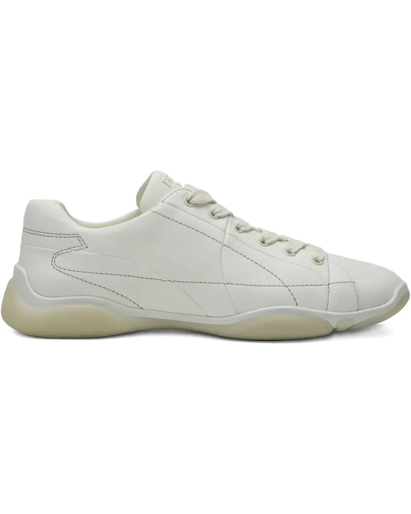 Prada Sneakers mit Schnürung - Weiß Weiß
