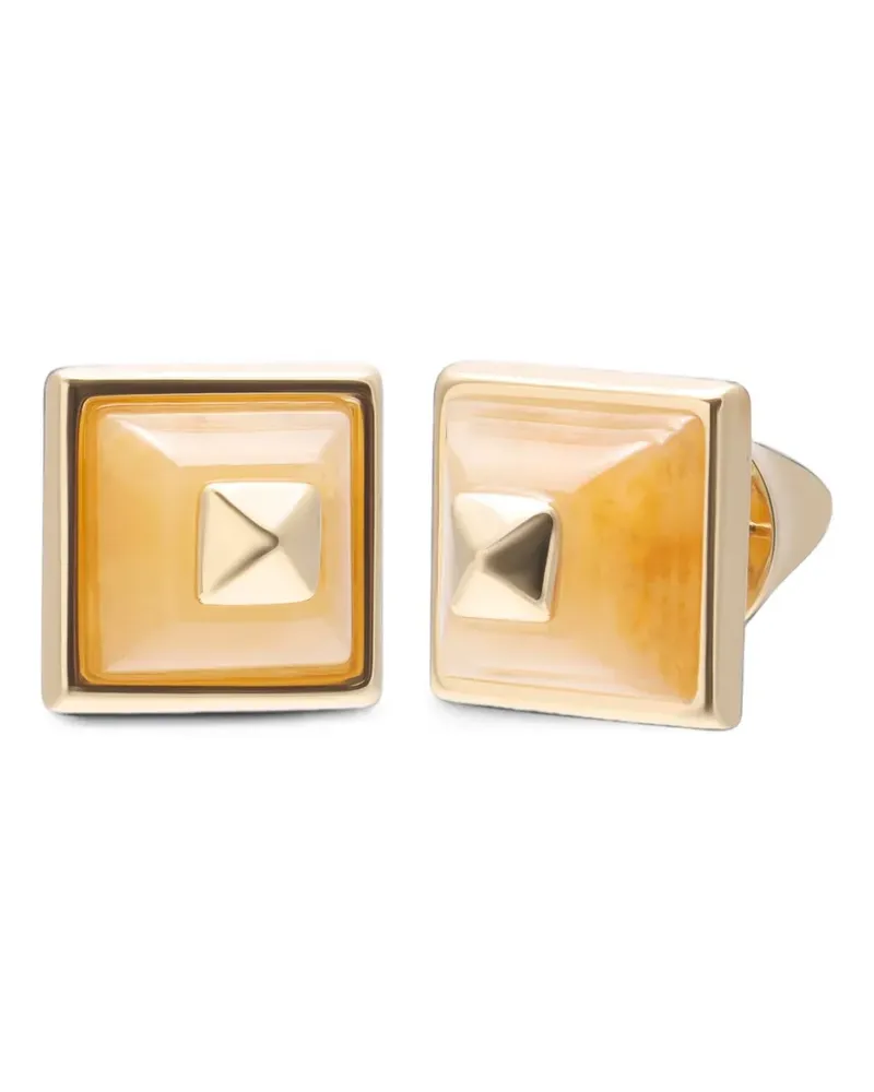 Eddie Borgo Sugarloaf Pyramid Ohrstecker mit Aragonit - Gold Gold