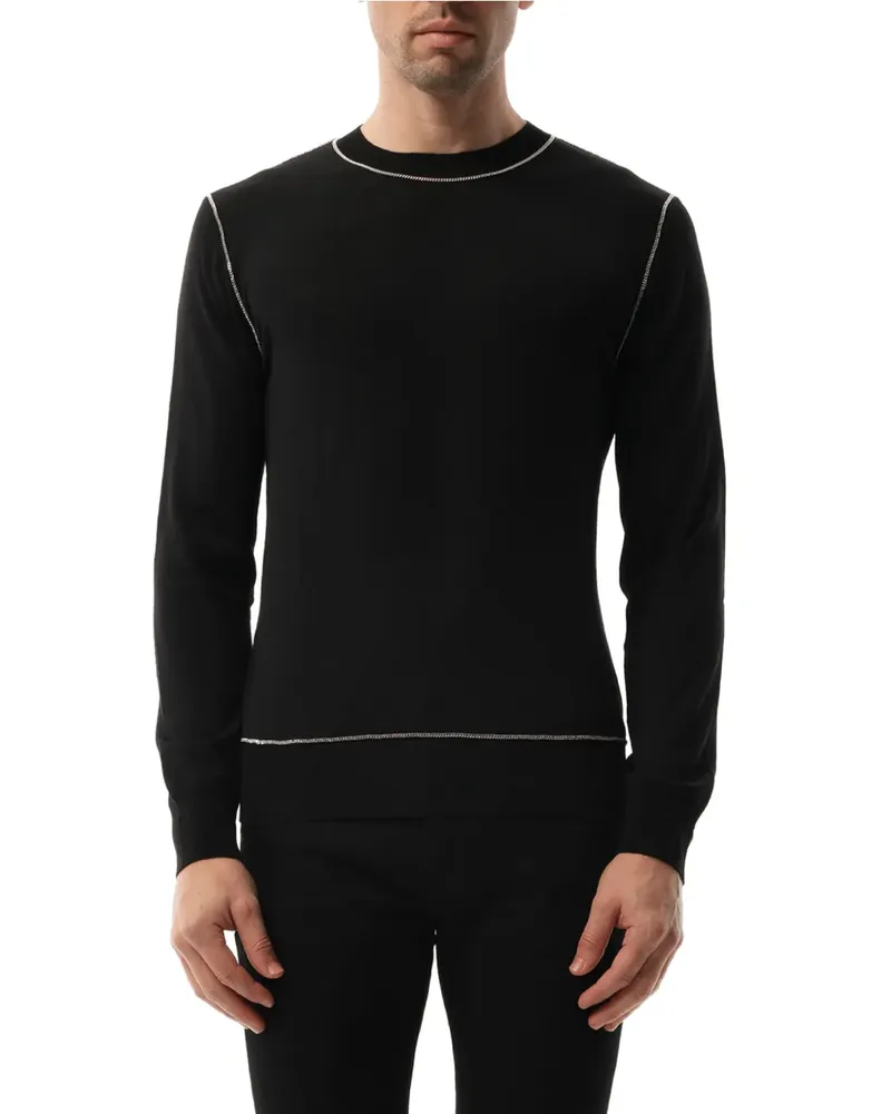 Givenchy Pullover mit Kettenriemen - Schwarz Schwarz