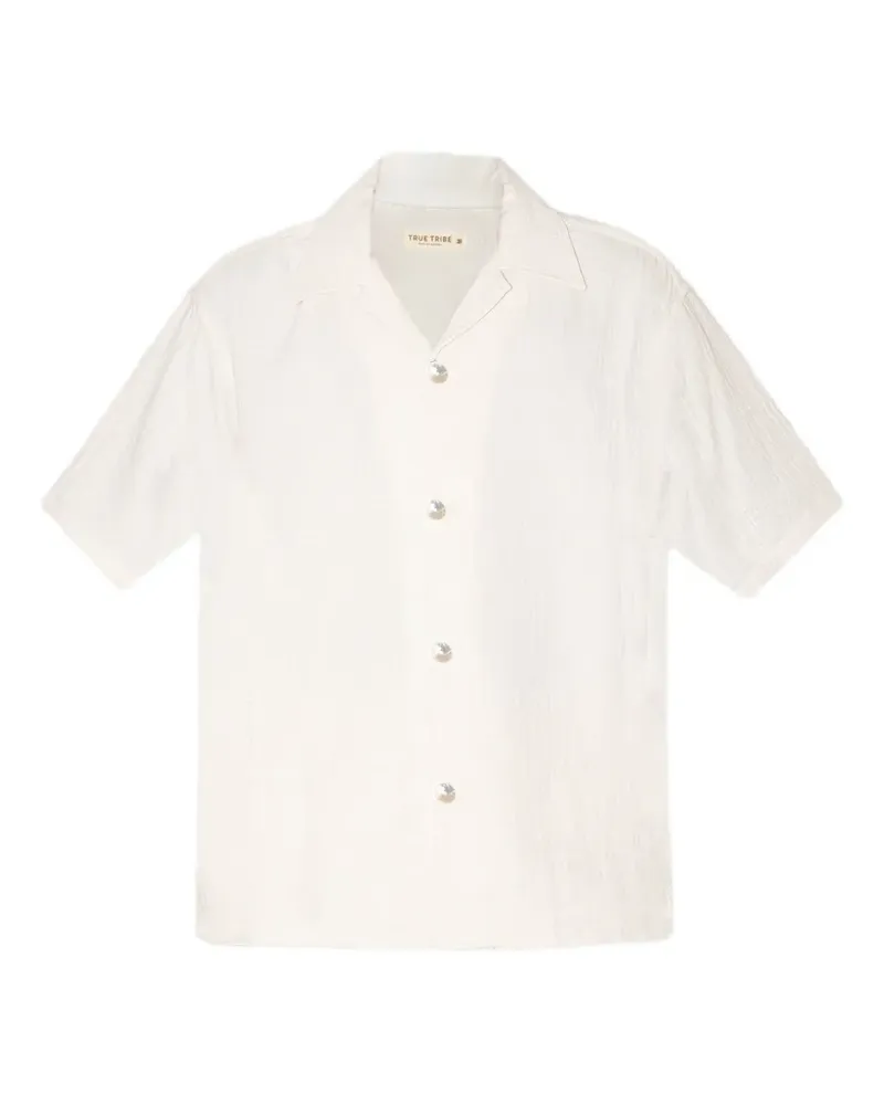 TRUE TRIBE AngelWeave short-sleeve shirt - Nude Nude