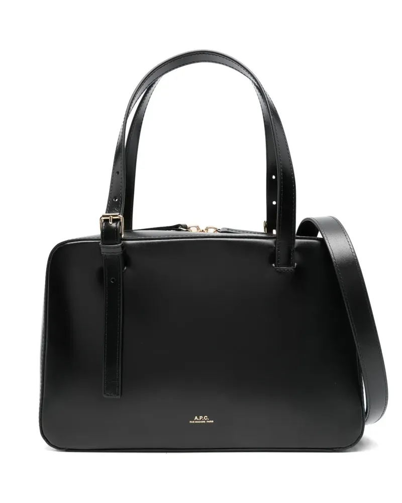 A.P.C. Virginie Box-Bag - Schwarz Schwarz