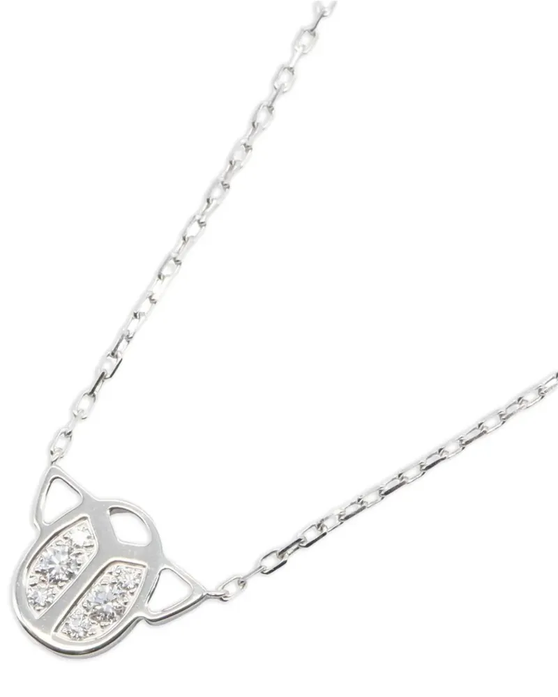 Cartier 2010s Scarab diamond necklace - Silber Silber