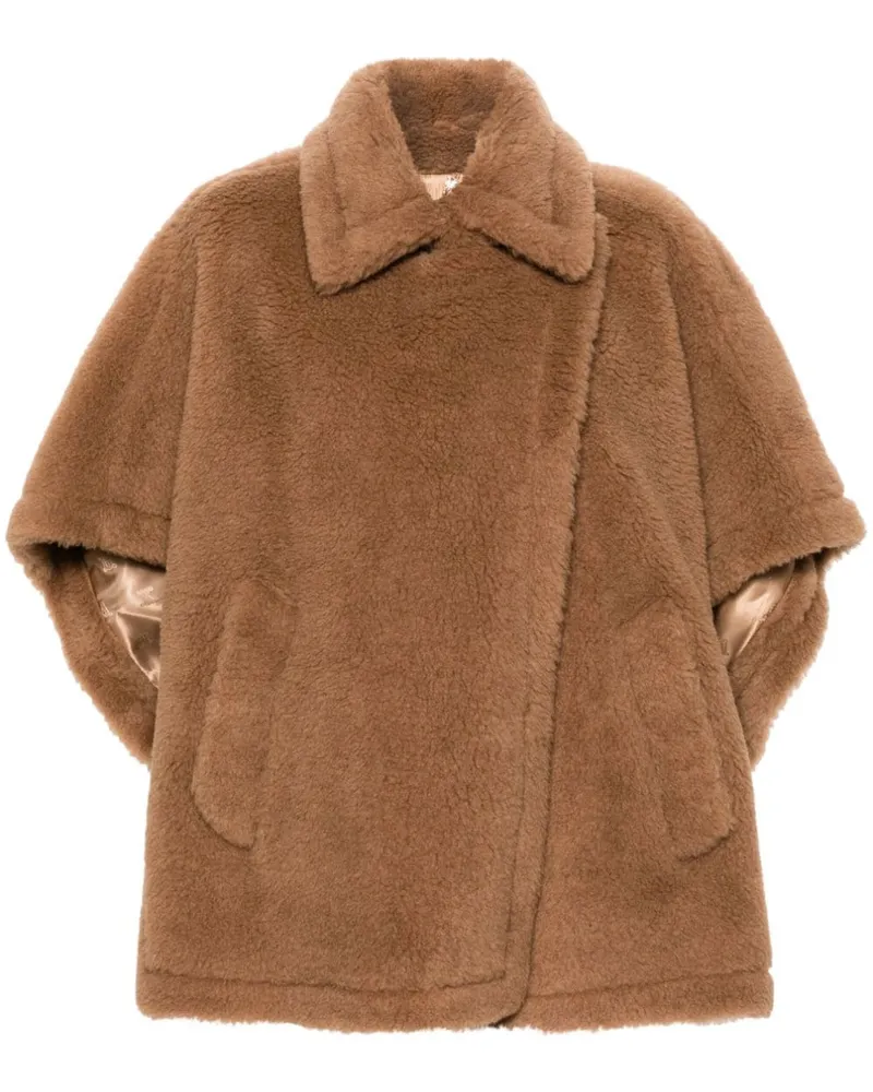 Max Mara Tebe Teddy-Cape - Braun Braun